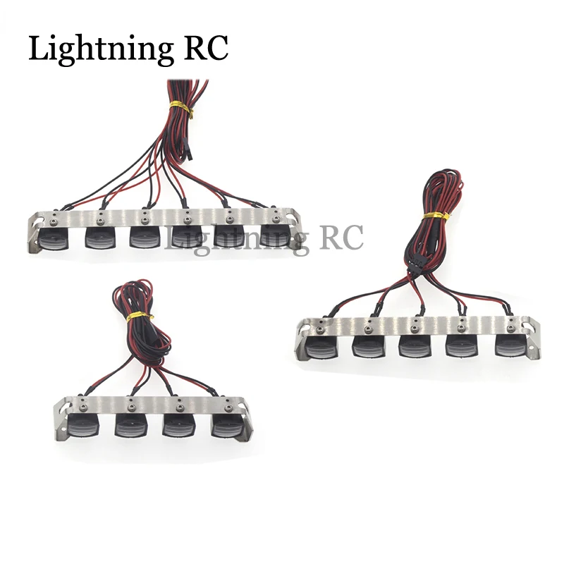 

Rc 1/10 Simulation Model Car Climbing Car Trx-4 Scx10 Roof Lamp DIY Roof Lamp Holder Square Lamp Upgrade accessories 90046 90047