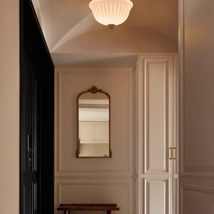 French retro medieval entrance ceiling light balcony American style