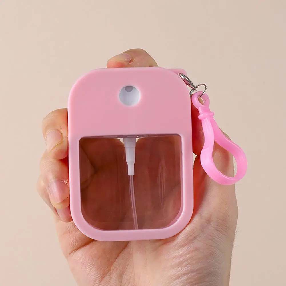 38ml Spray Small Sanitizing Spray Scented Vegan Hand Sanitizer with Keychain Perfume Alcohol Water Spray Bottle Travel 2026 New