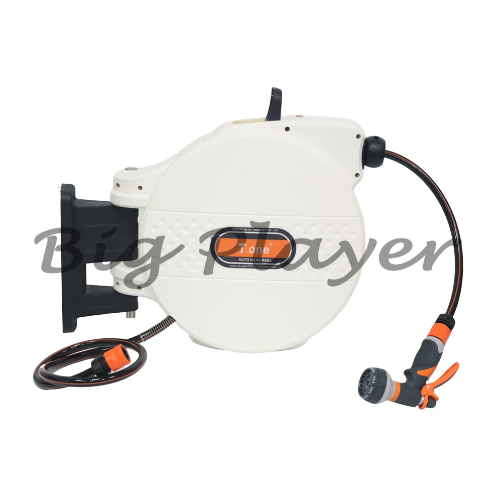 

Garden Hose Reel Flexible, Adjustable for Installation, Durable Automatic Industrial Garden Hose Reel