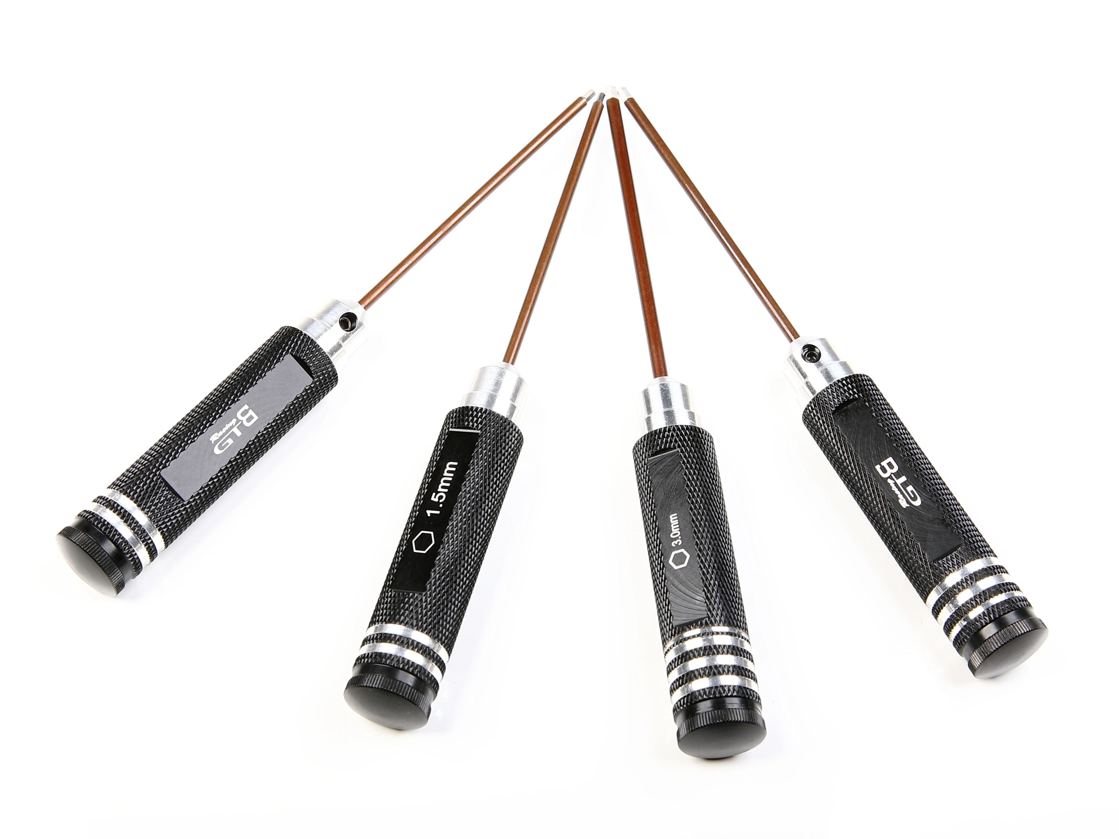 GTB Hex Nut Screwdriver  1.5mm 2mm 2.5mm 3mm Multi Repair Tools Kit for RC Car Helicopter Boat (4pcs/set)