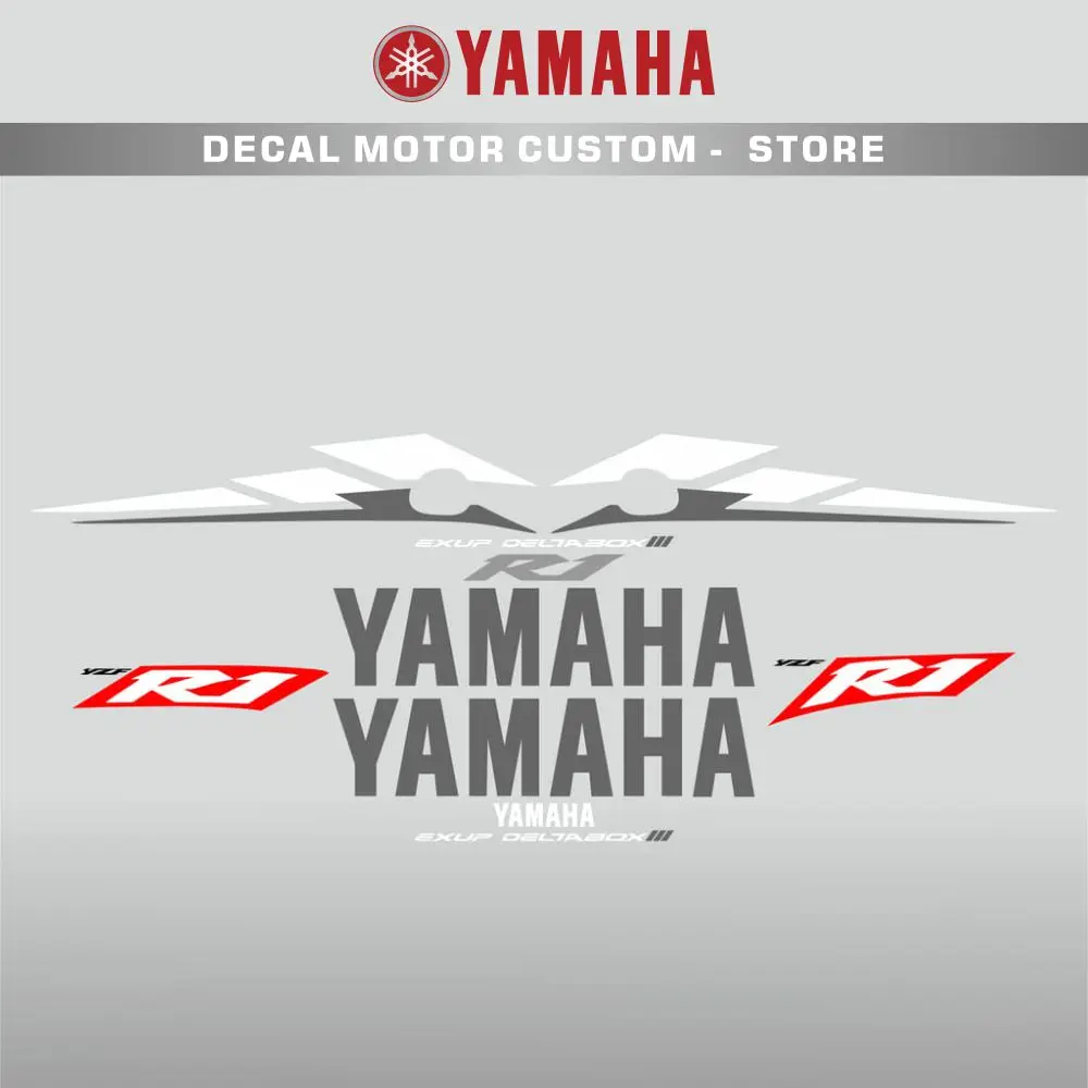 

Body decoration protection Fairing sticker motorcycle decal 270445 270446 For Yamaha YZFR1 2002-2003 YZF R1
