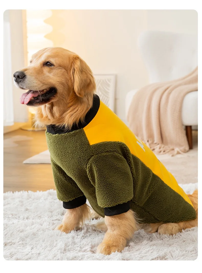 Autumn and winter sweaters for Big Dogs Two Legged Dog Sweater Spring Medium-sized Dog Pet Clothing Big Dog Clothing