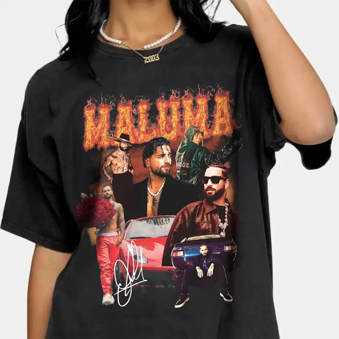 Vintage Maluma Shirt  Maluma Bootleg Shirt  Retro Maluma Shirt For Fan  Maluma Unisex Y2k Clothing Maluma Fan Gift Trending Shir