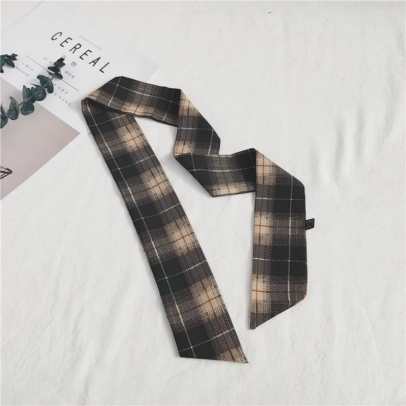 

Women's Small Wild Long Ribbon Headband Headscarf Decoration Retro Narrow Silk Scarf Wholesale