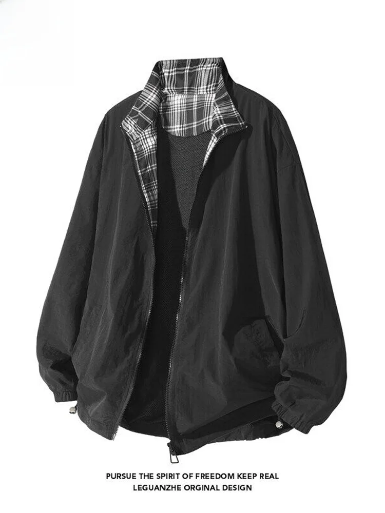 

Japanese Sle Sun Protection Clothing Ice Silk Qui Dry Cool Feeling Loose Casual Men's Summer Jaet TUCANO Brand