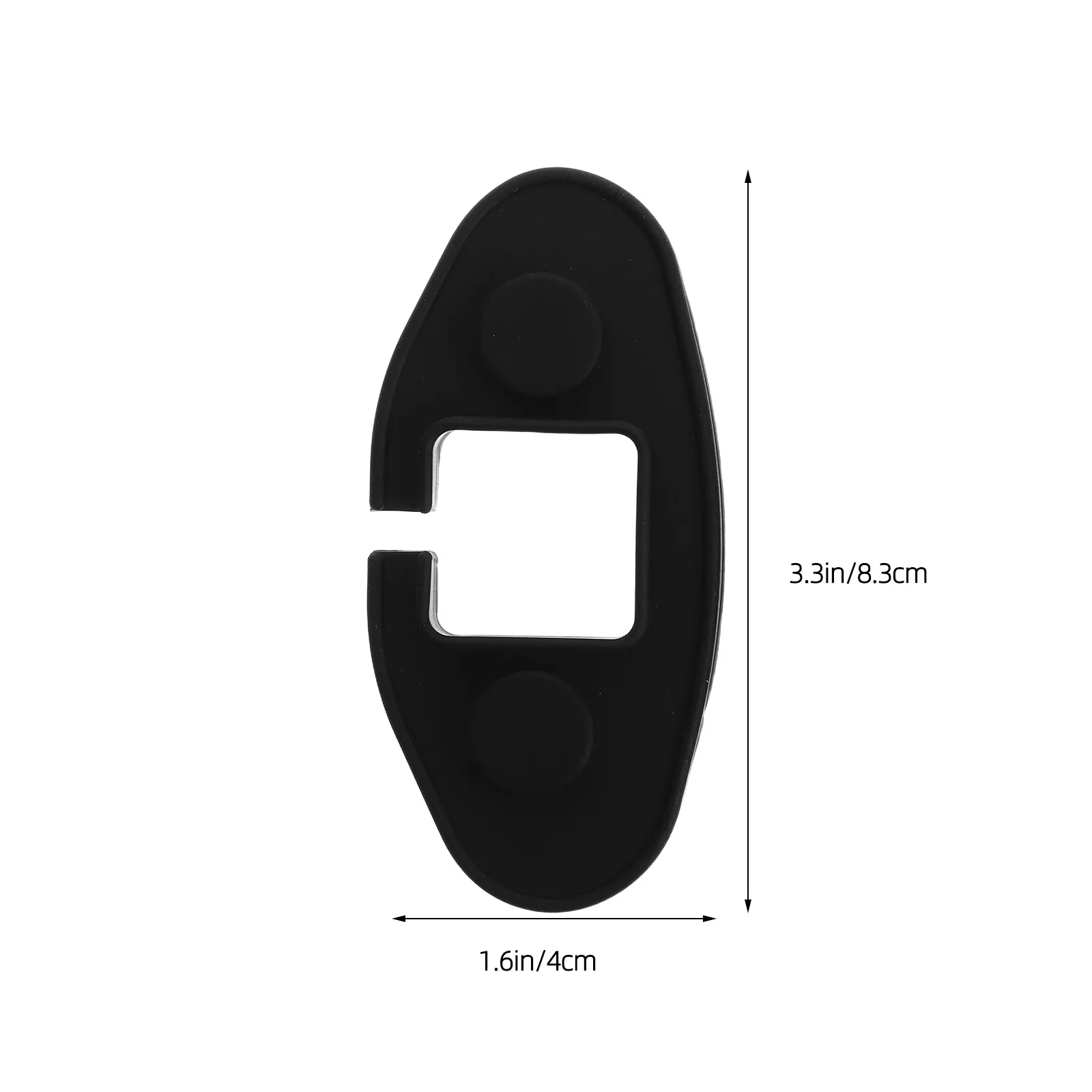 4Pcs Car Door Latch Lock Cover Silicone High Elasticity Precision Fit Waterproof All Season Weather Resistant Door Handle