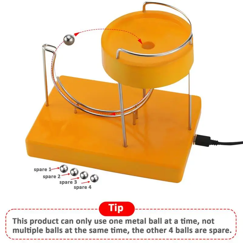 Kinetic Art Perpetual Motion Machine Kinetic Art Perpetual Motion Machine Physics Toys For Desk Non-Stop Rolling Ball Toys