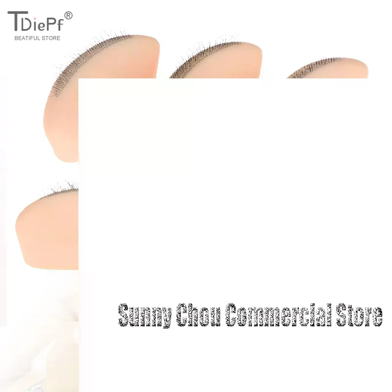 โมดูลฝึกต่อขนตา 1 ชิ้น ทำจากซิลิโคน พร้อมขนตาปลอมเสมือนจริง ใช้ซ้ำได้ อุปกรณ์ฝึกต่อขนตา