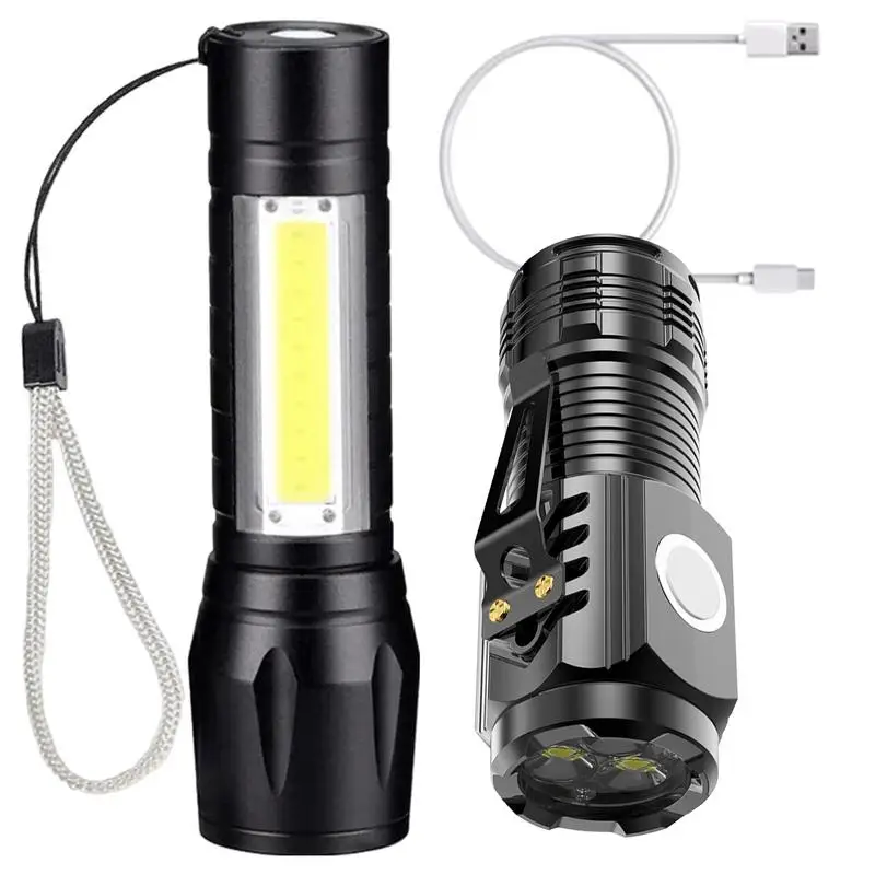 Camping Taschenlampe Camping Laterne Taschenlampe USB Seiten licht super helle wiederauf ladbare Taschenlampe Mehrzweck tragbar für