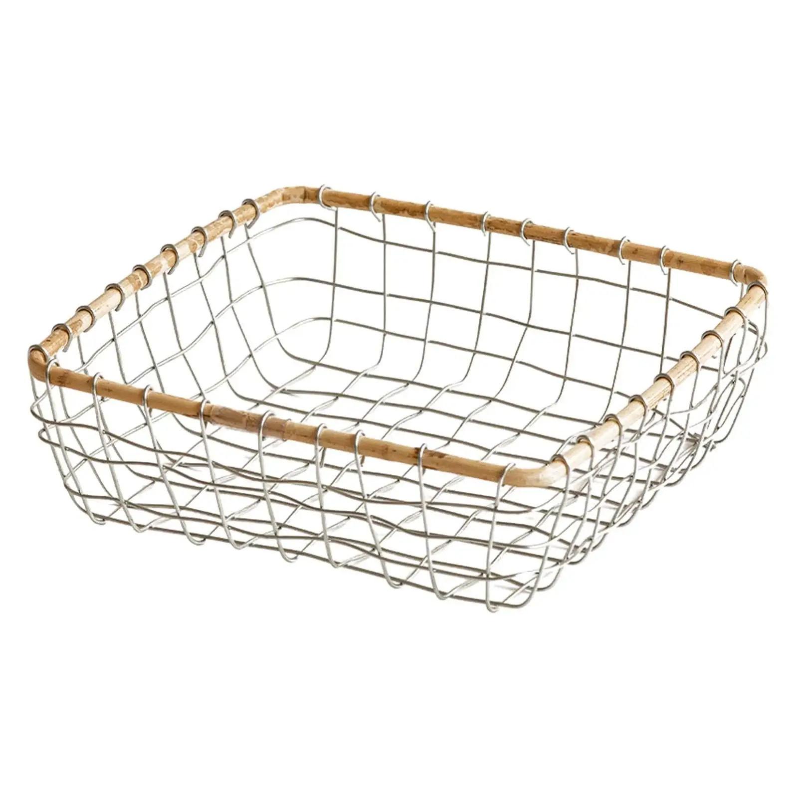 Fruit Basket Wire Basket Desk Creative Countertop Chicken Egg Storage Basket