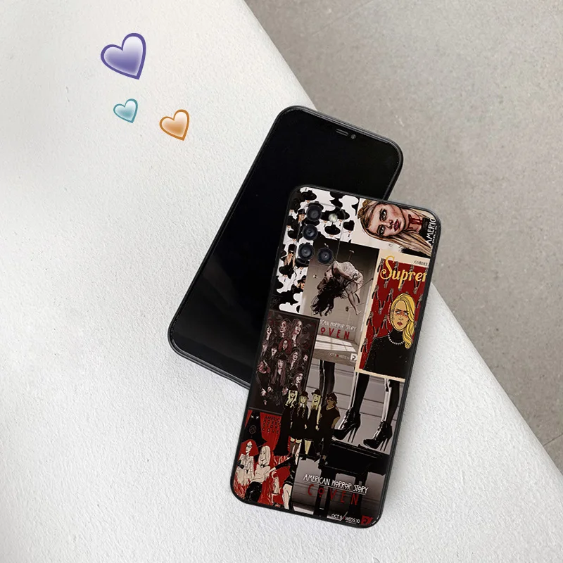 Silicone Phone Cases for Samsung A32 A73 A72 A71 A54 A53 A52 A51 A42 A41 A34 A33 A24 A23 A22 A14 A13 American Horror Story Cover