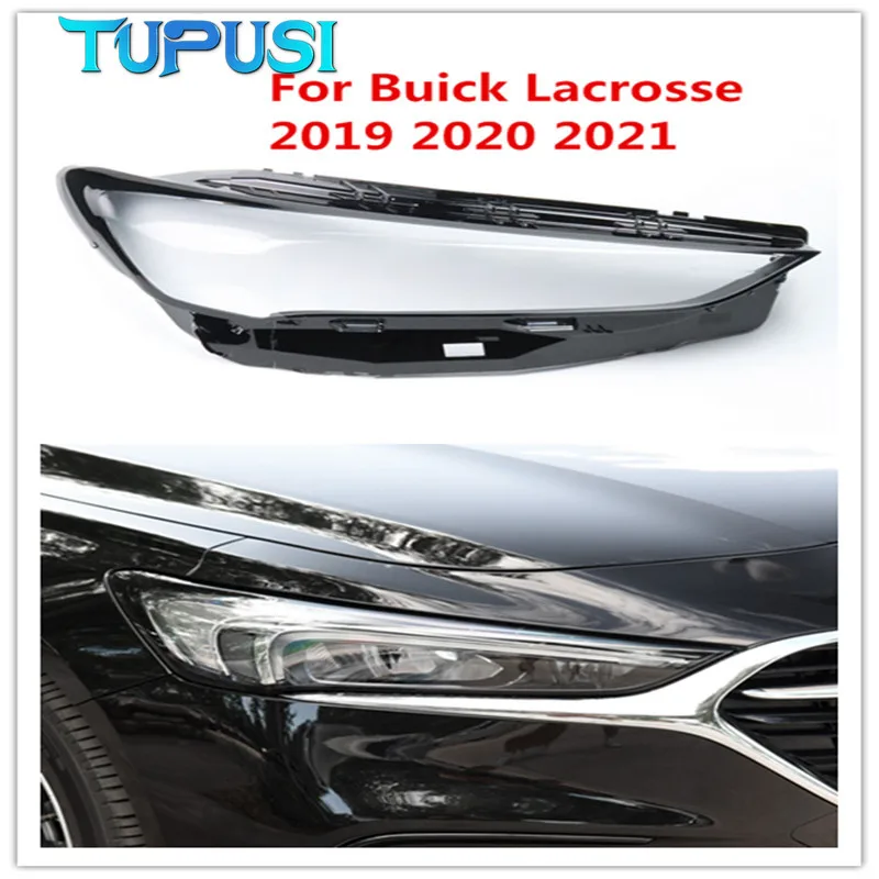 

Для Buick Lacrosse 2019 2020 2021 2022, передняя левая + правая крышка фар автомобиля, линза, крышка лампы, абажур, маска для фары
