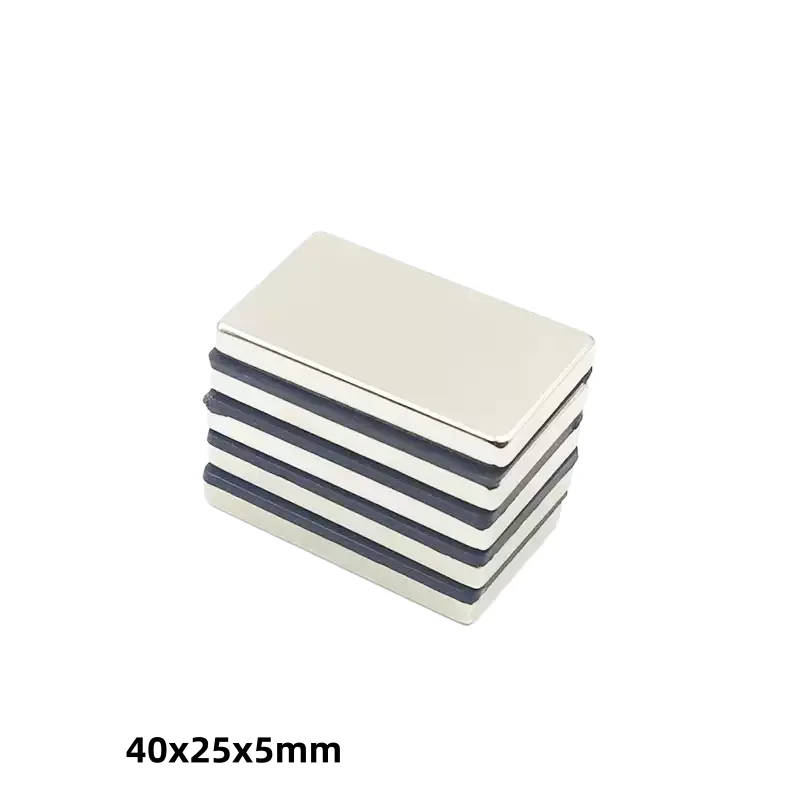 40x25x5 Block Strong Magnets 40x25x5mm For Home Refrigerators, Offices DIY 40mm x 25mm x5mm 40*25*5 mm