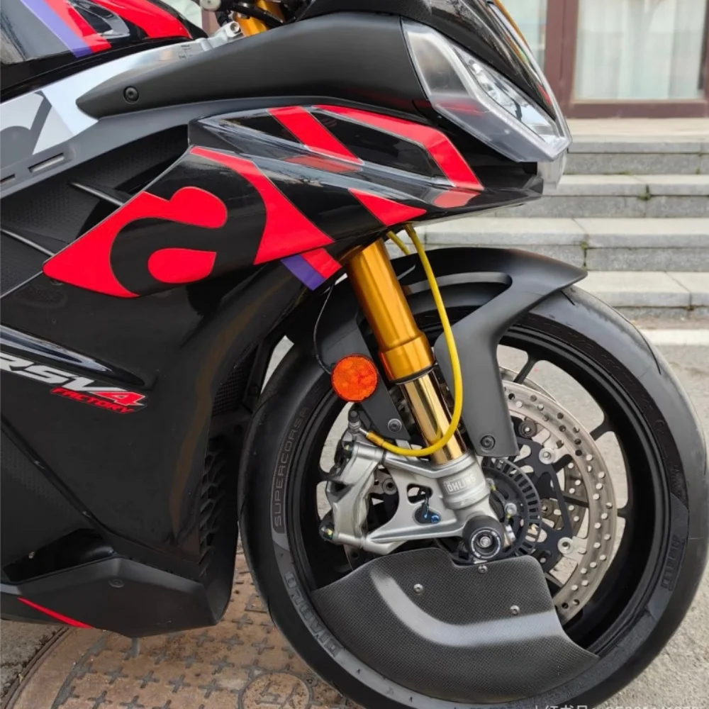 FOR Aprilia RS V4 front brake caliper heat dissipation guide wheel cover kit carbon fiber motorcycle modification accessories