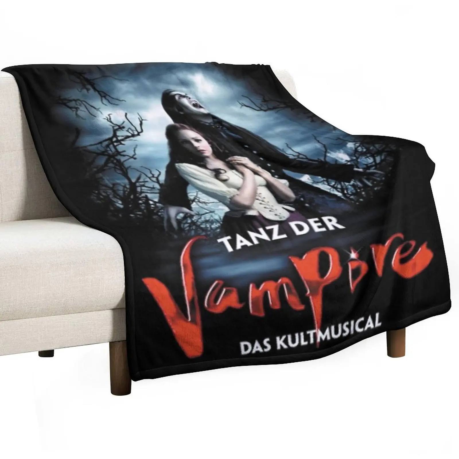 

tanz der vampire Throw Blanket Winter beds Retros Blankets