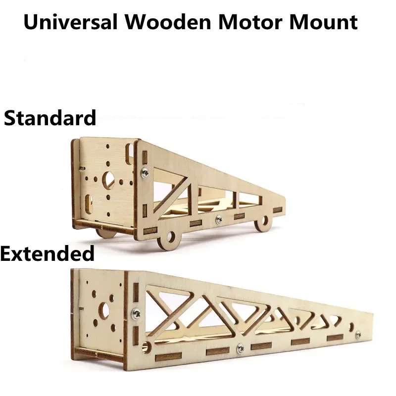 Universal Wooden Motor Mount Holder Seat for RC Airplane KT Board airplane fixed wing paper airplane wooden motor mount