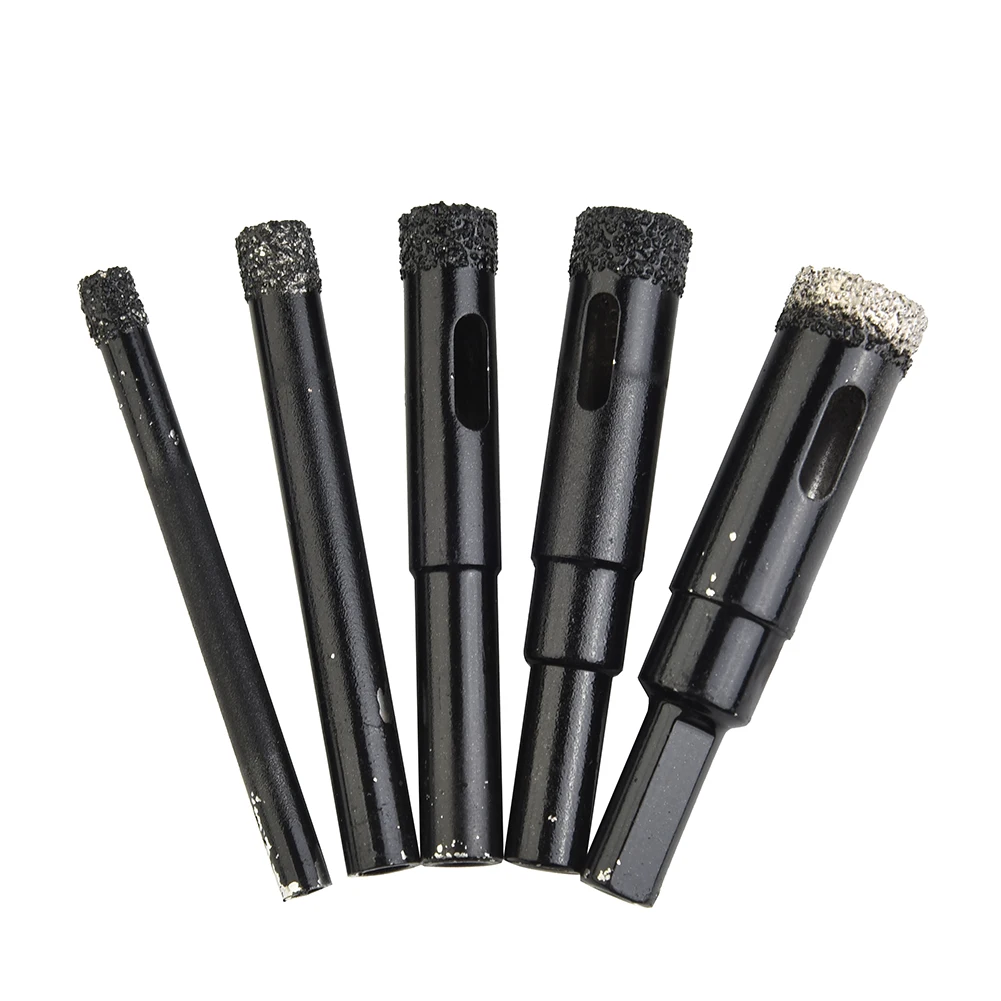 6/8/10/12/14mm Diamond Dry Drill Bits For Marble Ceramic Tile Glass  Power Tools Drill Bits Accessory In Stock Wholesale