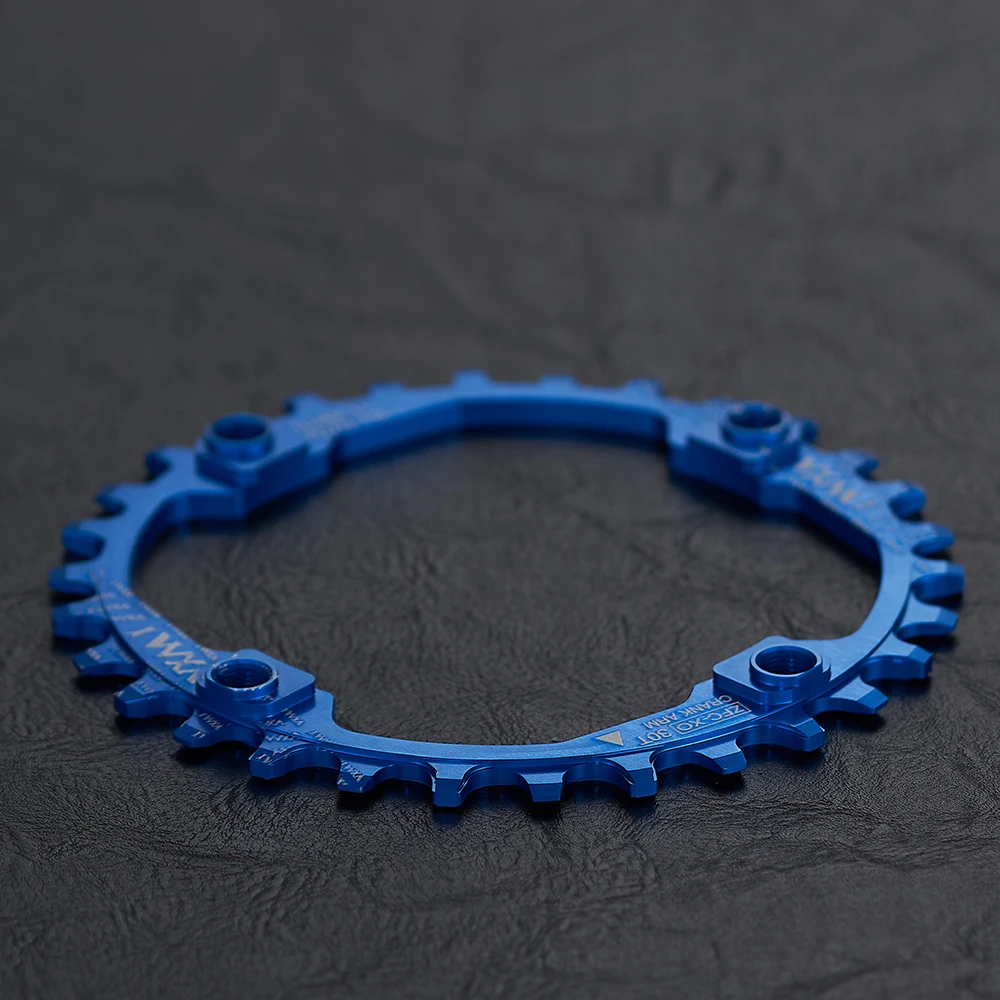 VXM Bicycle 104BCD Crank CNC Narrow Wide Chainwheel MTB Bike 30/32/34/36/38/40/42/44/46/48/50/52T Chainring Cycling Plate Parts view 5