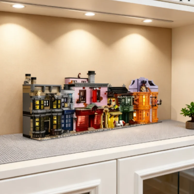 5544 قطعة لعبة الفيلم هاري ويزاردج محلات العالم دياجون زقاق 75978 اللبنات لعبة مجسمة هدايا عيد الميلاد وأعياد الميلاد