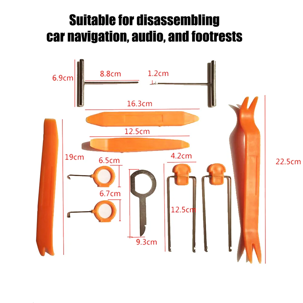 Car Audio Disassembly Tool Dashboard Disassembly Plastic Interior Door Panel Pry Board Crowbar Sound Insulation Conversion Tool