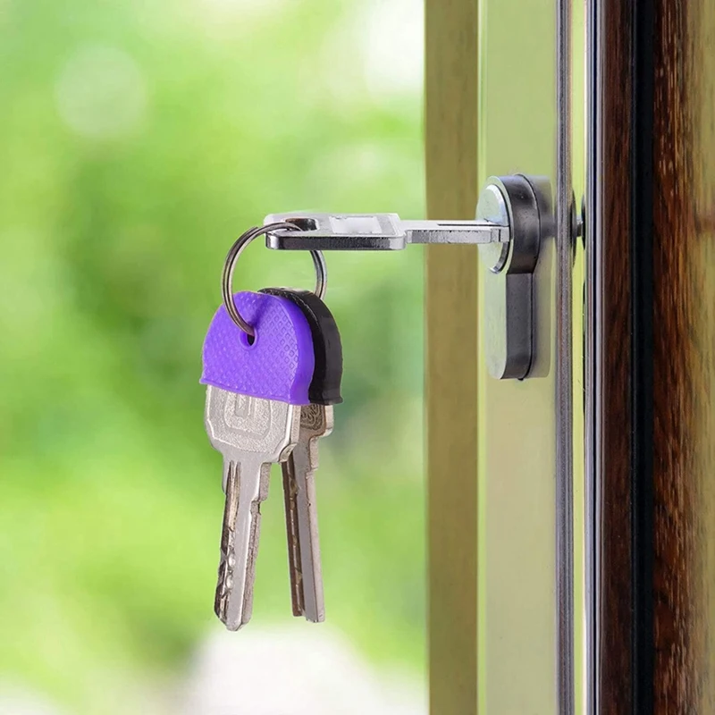 Flexível PVC Key Covers Kit, Keycap Cover Labels, Semicircular Keycaps, Fácil Identificação, 32 Pcs Set