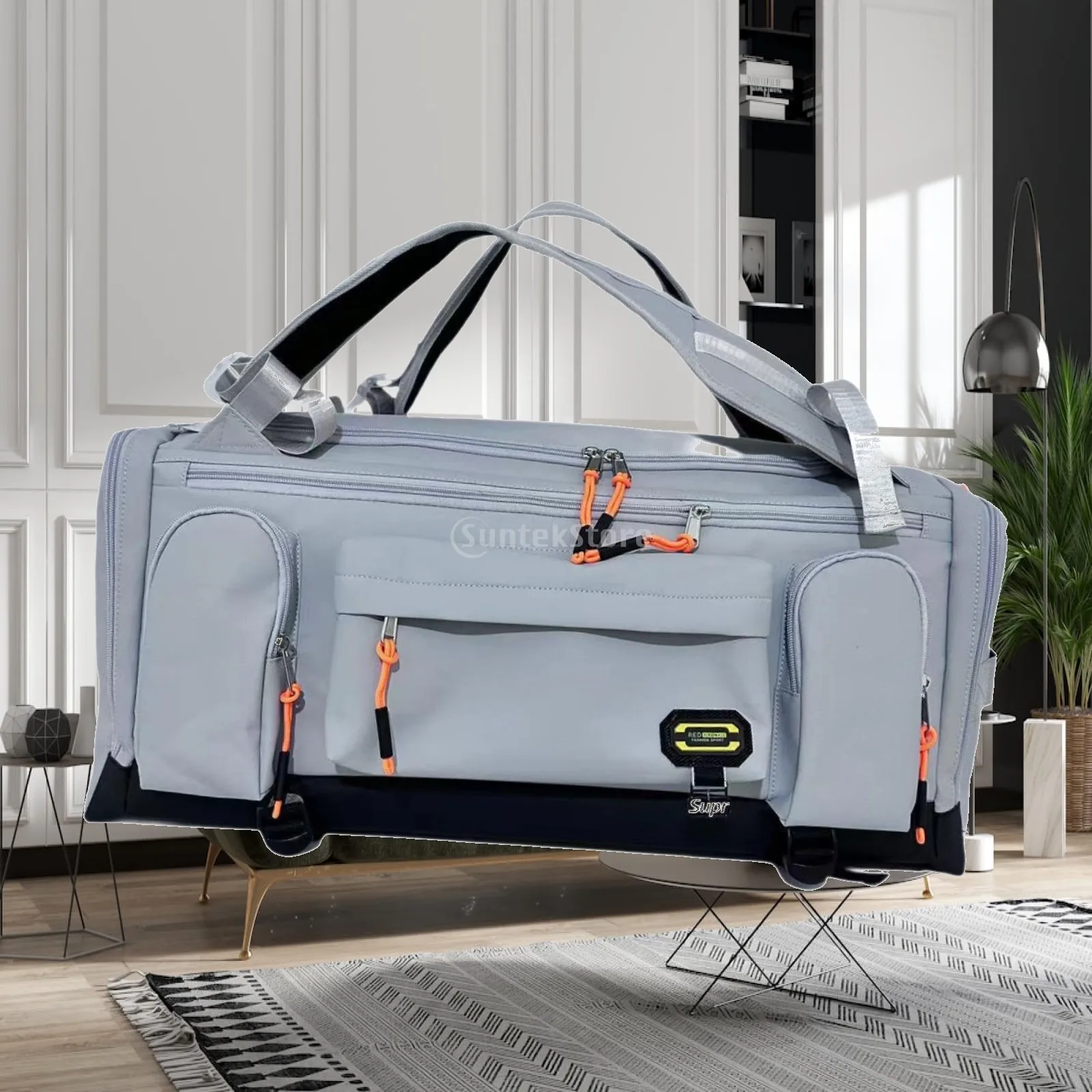 

Ski Boot Backpack Waterproof Sports Storage Bag Easy Carrying Solution for Travel and Snow Gear