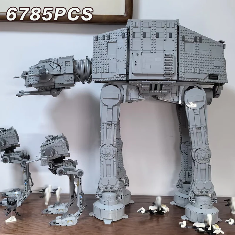NEW 6785 PCS Large AT-AT Building Blocks Bricks Model Birthday Christmas Gifts Toys view 3
