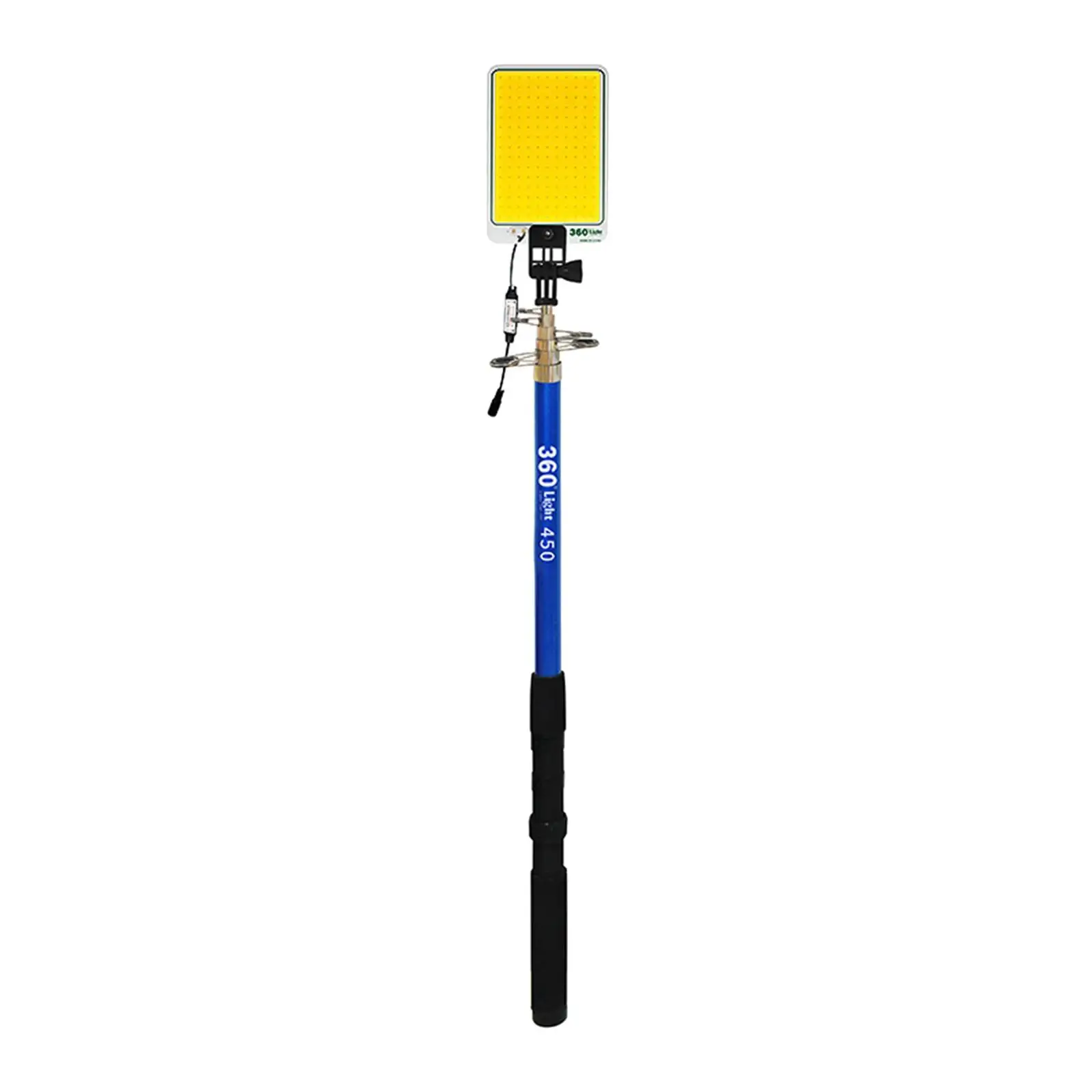 LED Camping Light, Outdoor Telescopic Fishing Rod Lamp, 12V Telescoping,