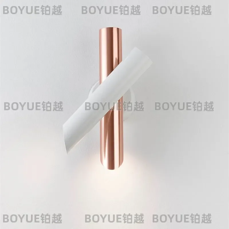 for Italy Nemo TUBES 2 Simple Modern Bedroom Study Bedside Lamp Designer Corridor Aisle Rotating Wall Lamp