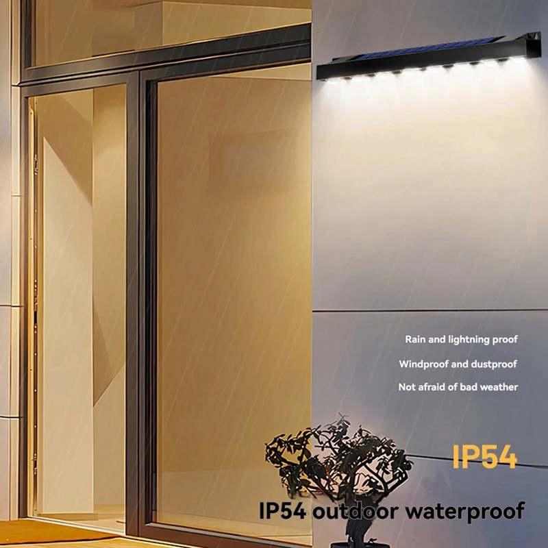 Solar Real Outdoor Patio Light Sign Pillar Light Outdoor Led Lightsign Light Outdoor Sign 4-Light