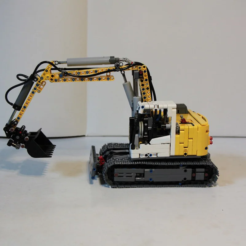 1238 PCS Speedy Sports Car R926 compact excavator in 1:21 MOC Customize Modular Building Block Popular DIY Toy Christmas Gift