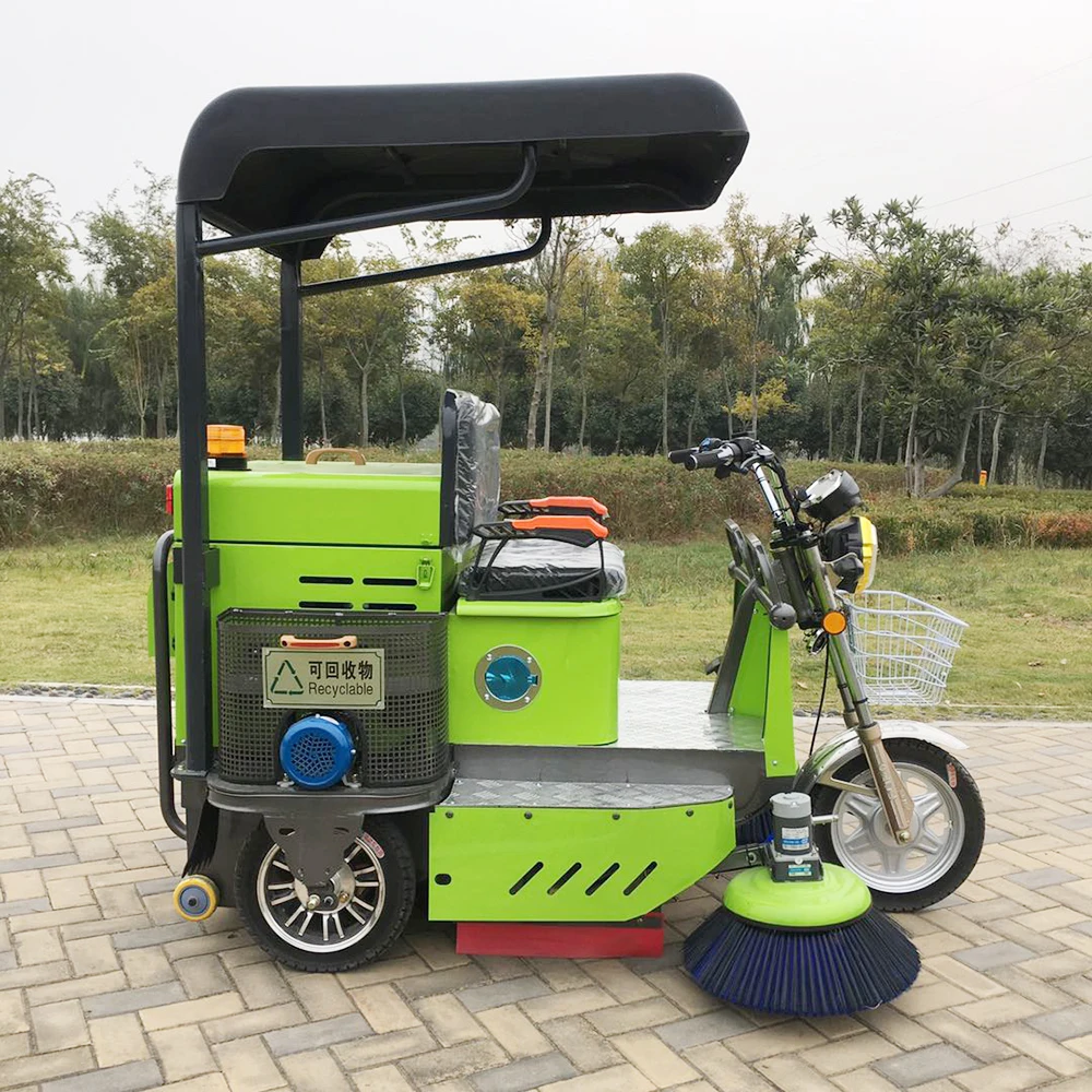 

Ride on Electric Road Sweeping Cleaning Machine Street Sweeper Car