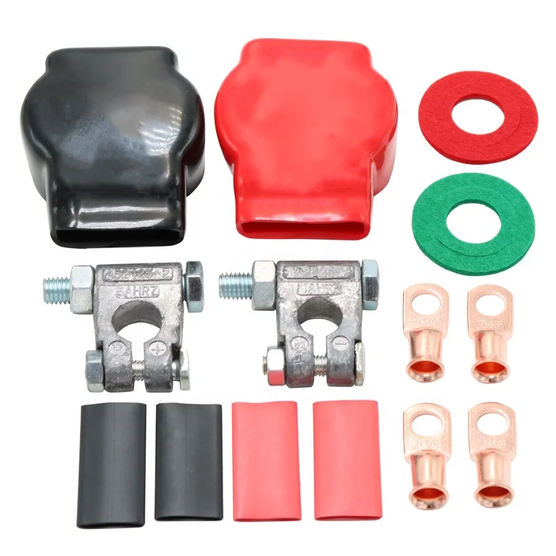 

Battery Kit Standard Top Post Terminal Connector Wiring Zinc Terminal Protective Cover