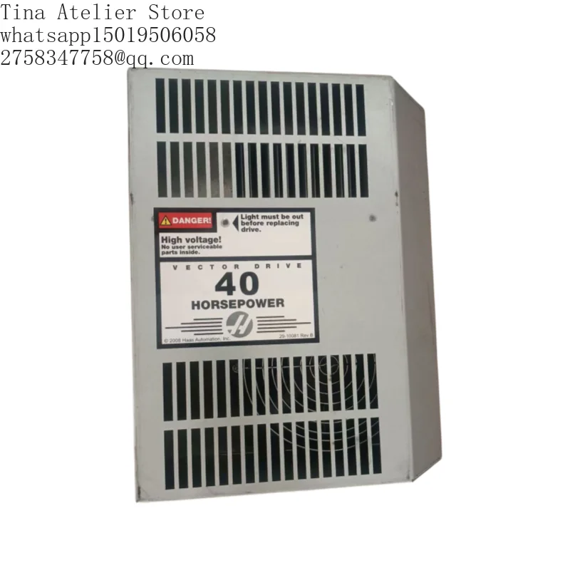 Origina=l 40HP Vector Driver Use=d 93-32-5558E  for CNC Machine Provide Testing Video Before Shipment Repair