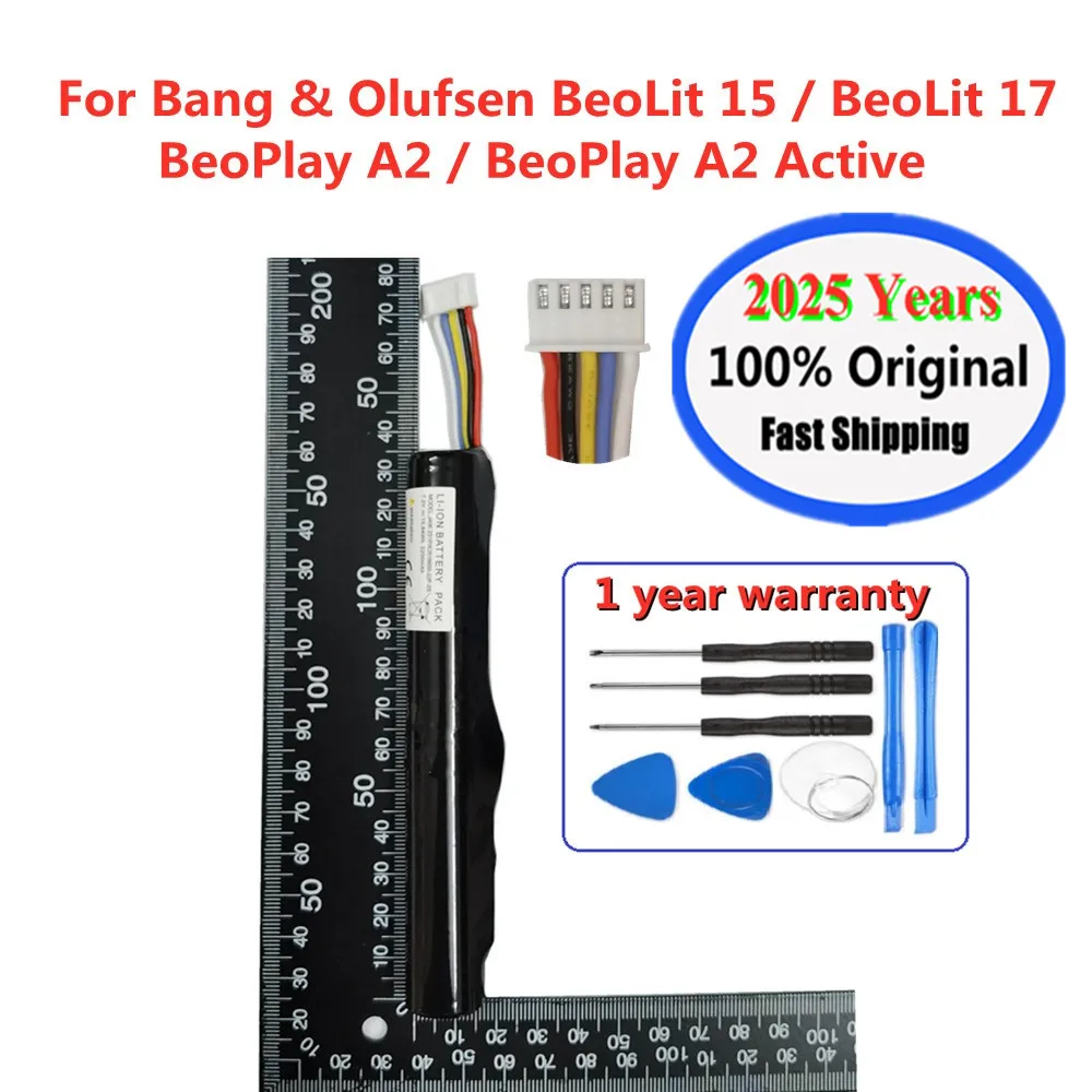 2025 Years New Original Battery J406/ICR18650NH-2S For B&O PLAY Bang&Olufsen BeoPlay A2 Active BeoLit 15 17 Speaker Batteries