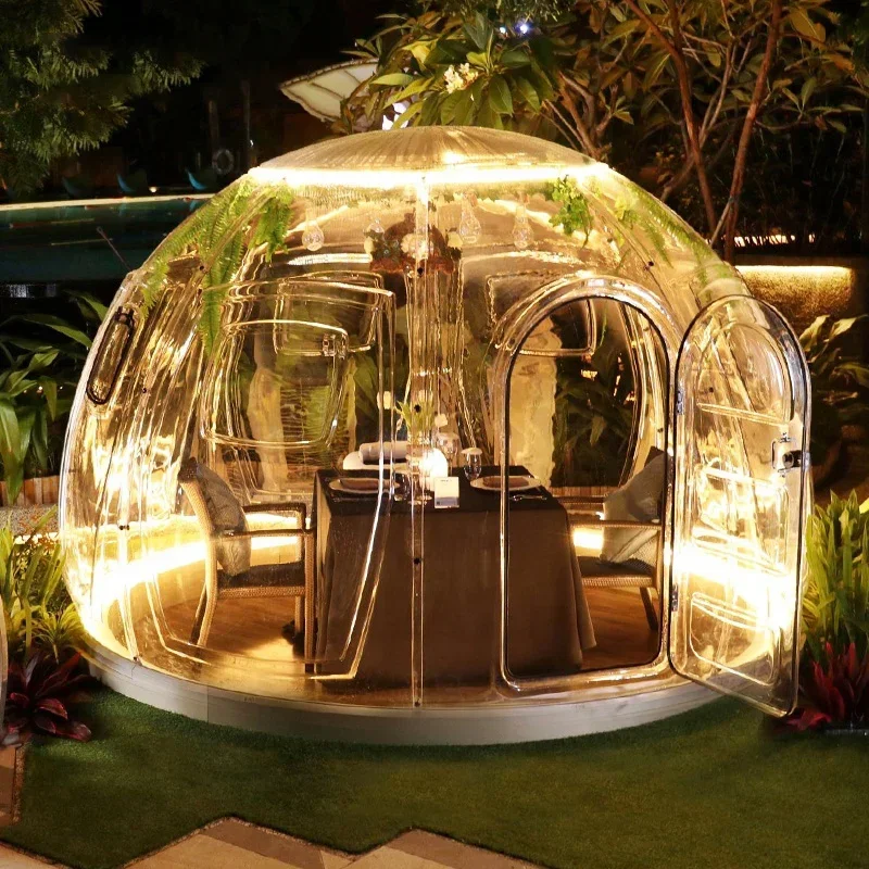 2022 New Design Igloo Tent 3.3m 3.8m Polycarbonate