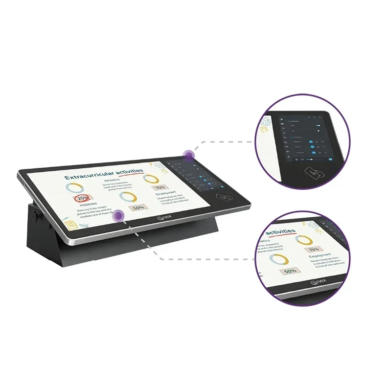 Wholesale Import Presentation Switcher Small Touch Screen Desktop Digital Podium For School Classroom Teaching