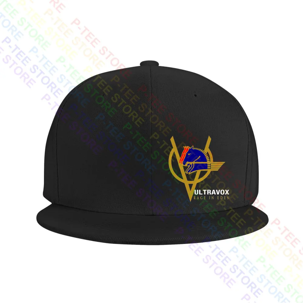 Ultravox Rage In Eden Wave Logo gorra de béisbol, gorras Snapback, sombrero de cubo de punto