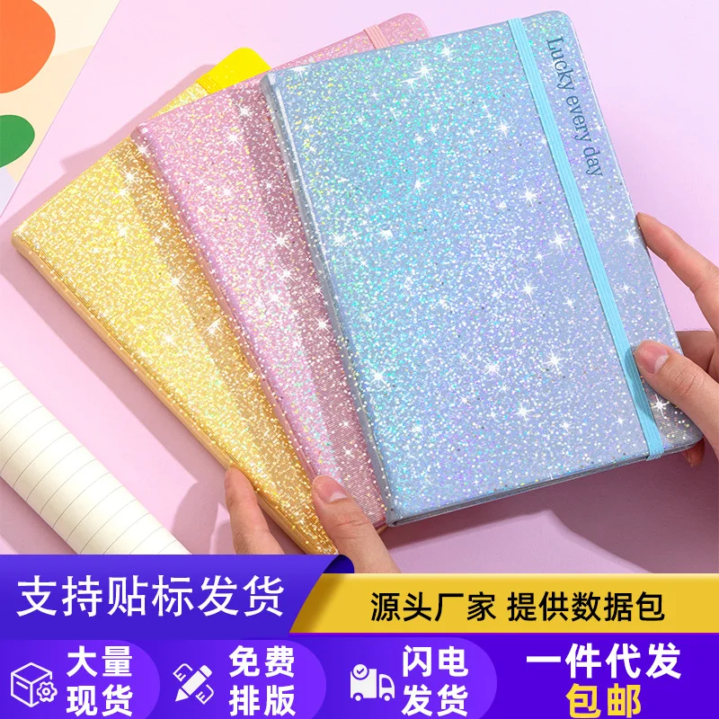 Fantasia A5 Notebook com Alça de Alto Valor Estético, Notebook portátil, Logotipo personalizado, Material escolar