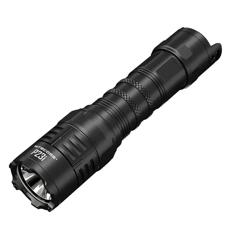 NITECORE P23i USB-C Rechargeable Tactical Flashlight 3000Lumens Dual Tail switches 6 Lighting Modes Include NL2150HPi Battery