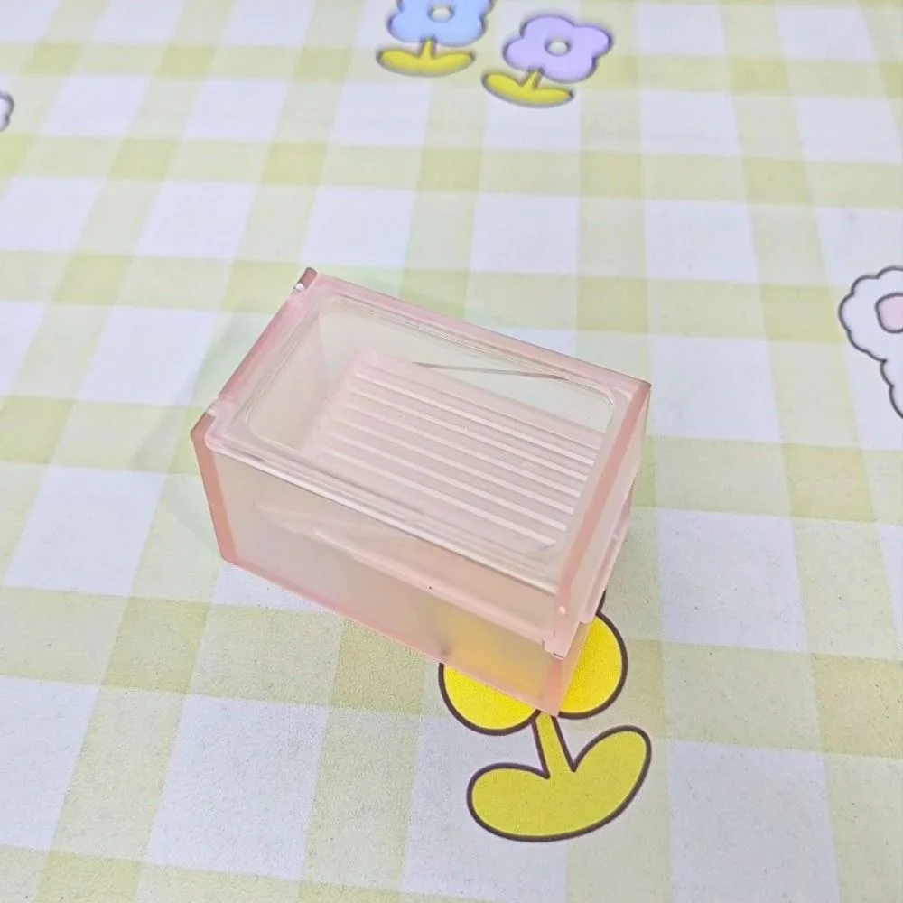 Doppelschichtige Schmelzperlen-Organizer-Box 2-in-1 Anti-Verstopfungs-Perlenkanal-Spenderbox mit 10 Fächern und Klappdeckel