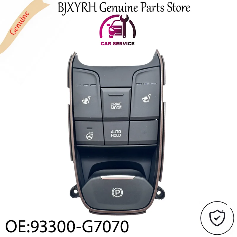 93300G7070 Complete Center Console Switch Assembly (Only suitable for left-hand drive) for Hyundai Ioniq 2016-2022 93300-G7070