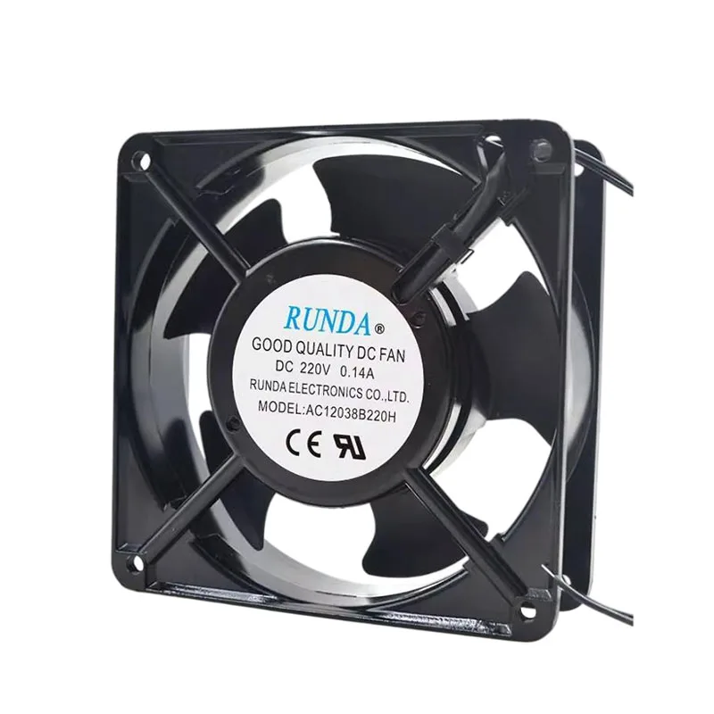 NEW ORIGINAL AC12038B220H AC 220V 0.14A 12038 120*120*38mm 12cm COOLING FAN RADIATOR