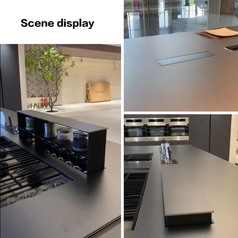 Kitchen Intelligent Electric Cabinet Lifting Seasoning Pull Basket Kitchen Storage Vertical Up And Down Lift Cabinet Machine