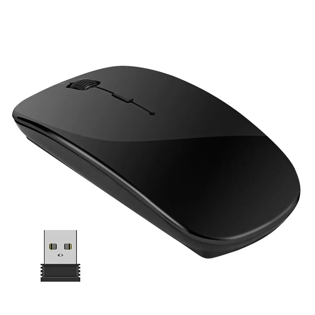 Wireless Mouse For Laptop PC 2.4Ghz USB Rechargeable Mouses Wireless Computer Silent Mice For Laptop PC Notebook Wireless Mouse