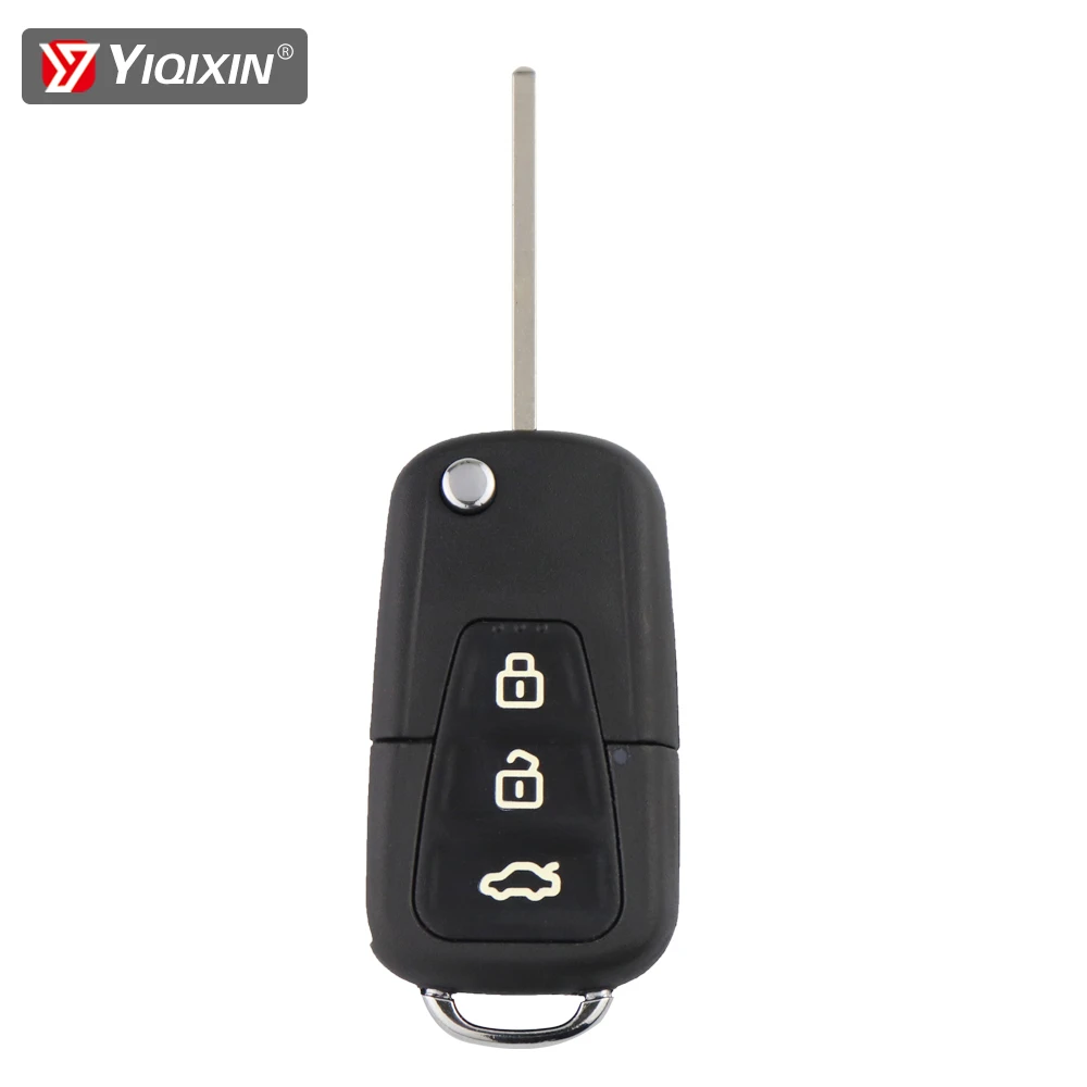 

3 Buttons Remote Car Key Shell Case Cover For Lifan X60 X50 720 Replacement Key Housing Fob Control Folding Uncut Blade No Logo
