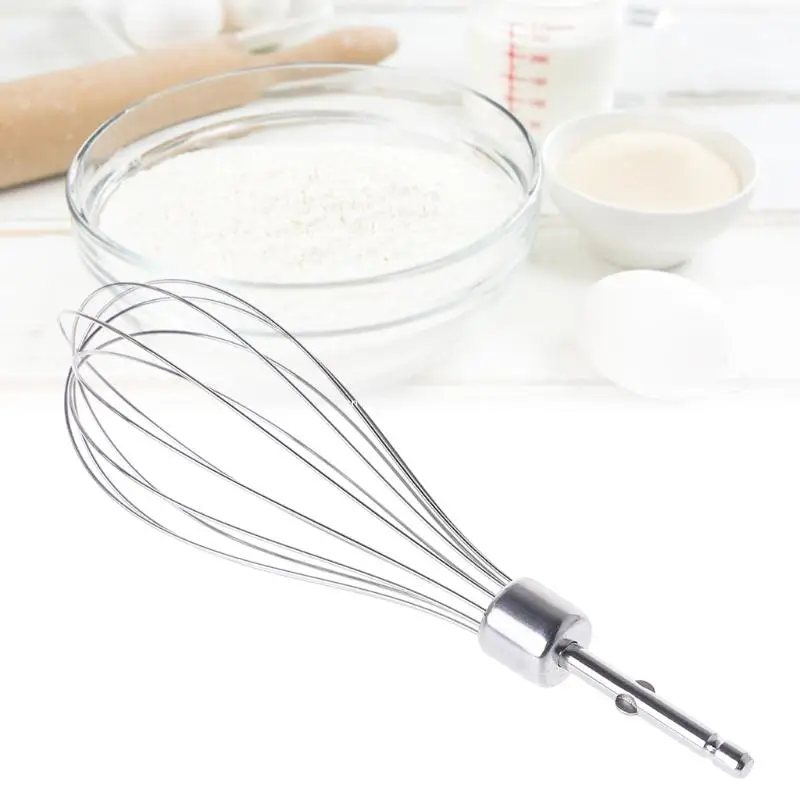 Electric Egg Beater Accessories Frother Mixer Whisk Stainless Steel Kitchen Tool Wholesale