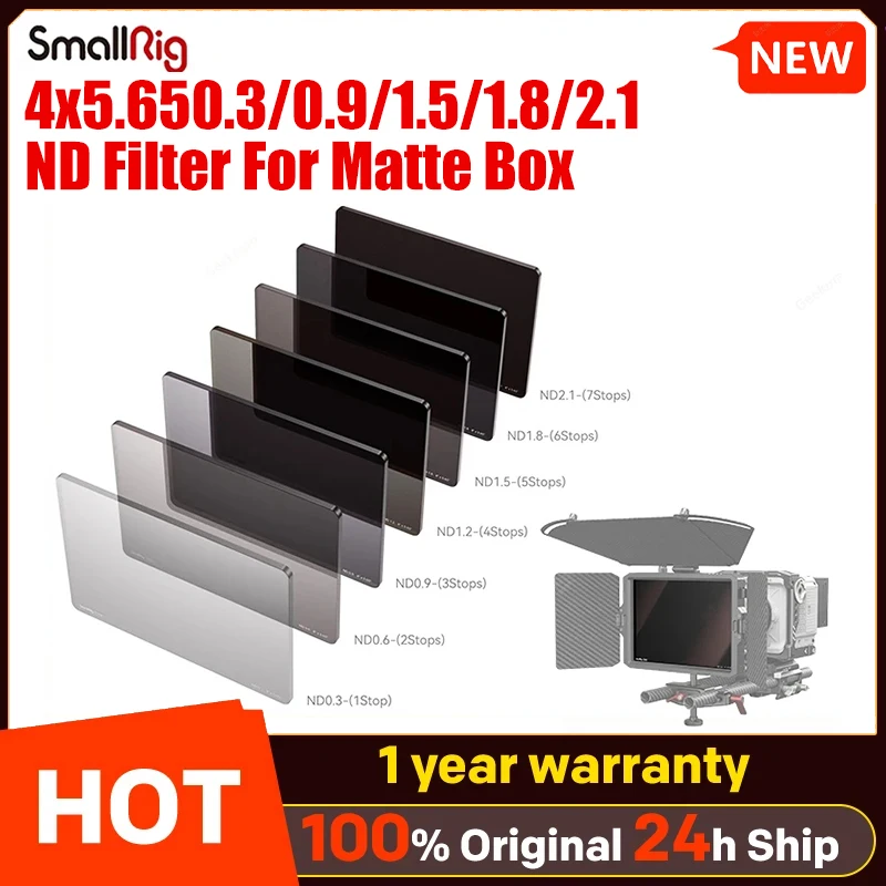 The Ultimate Guide to Using the SmallRig 4x5.65″ ND 1.8 Filter for Professional Outdoor Cinematography
