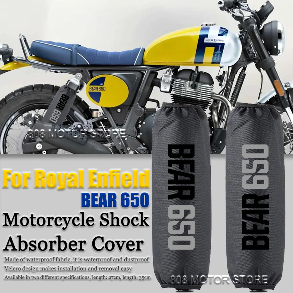 

For Royal Enfield Bear 650 Motorcycle Shock Absorption Cover, Motorcycle Accessories Waterproof And Dustproof Protective Cover